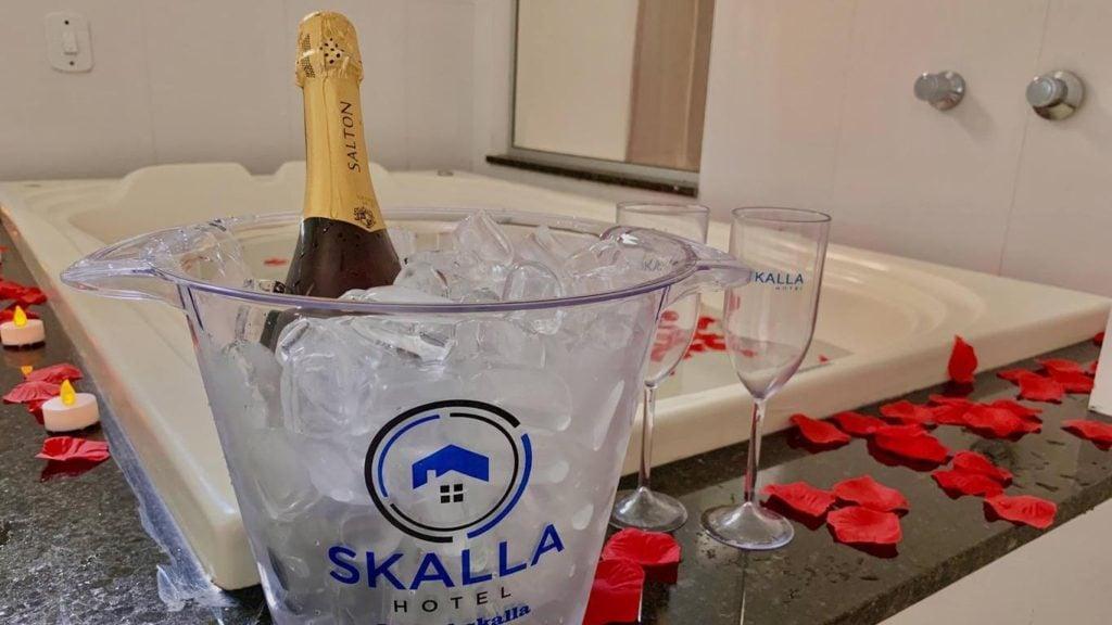 Hotel Skalla - Melhor Custo Beneficio Teixeira de Freitas Luaran gambar