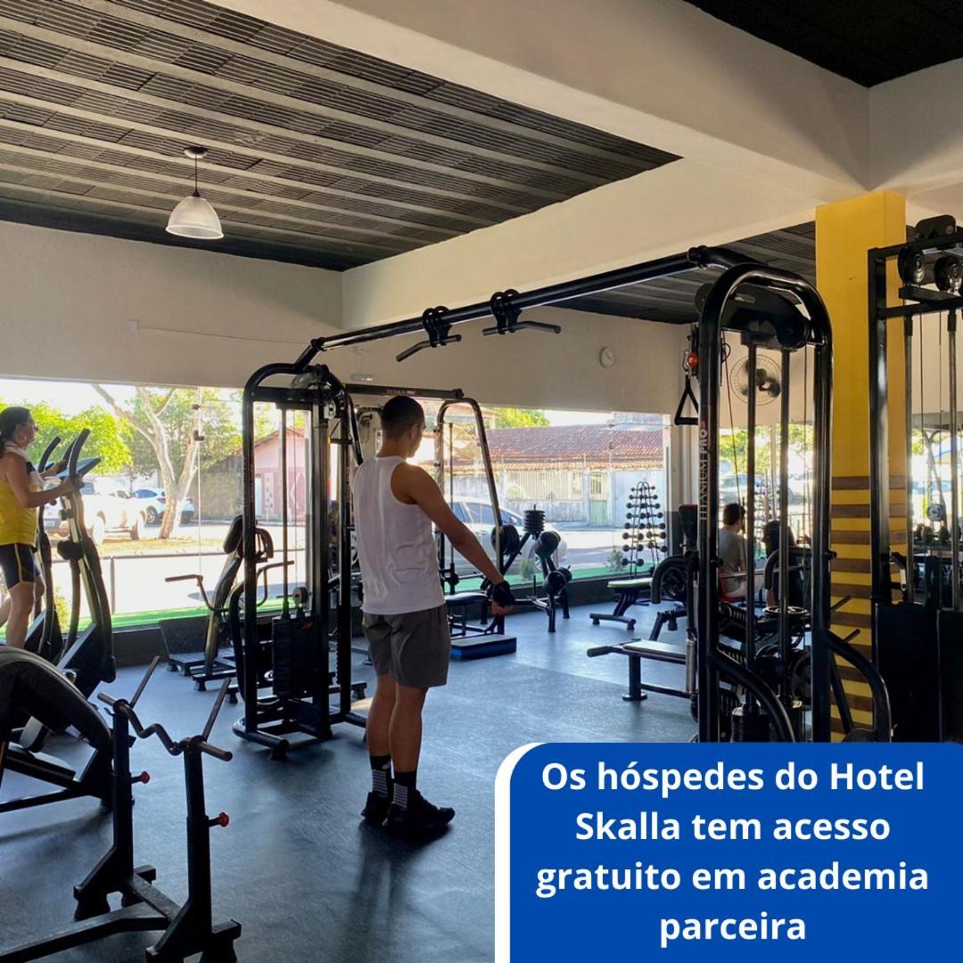 Hotel Skalla - Melhor Custo Beneficio Teixeira de Freitas Luaran gambar